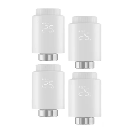 SONOFF ZigBee TRVZB Thermostatic Head, 4-Pack